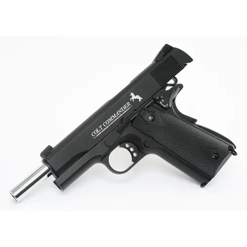 UMAREX 2254028 COLT COMMANDER CO2 AIRGUN .177 CAL STEEL BB BLOWBACK 18RD