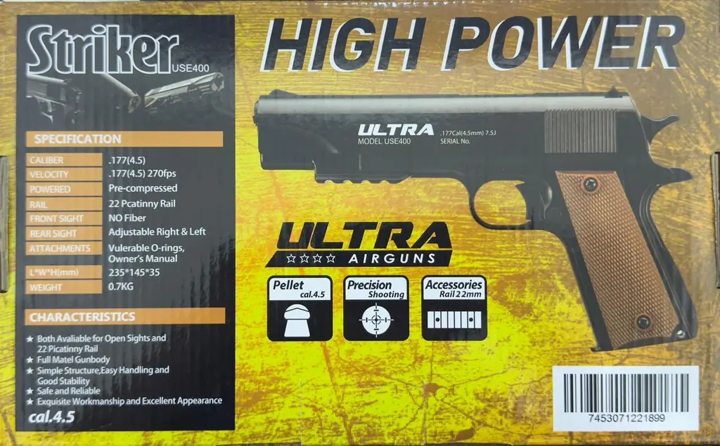 ULTRA STRIKER USE400 PELLET.177 CAL 