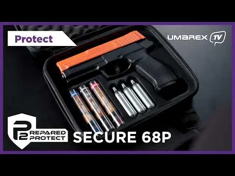 P2P 2292329 SECURE 68P .68 CAL CO2 LESS LETHAL PERSONAL DEFENSE KIT