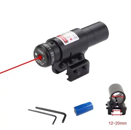 LASER ROJO CON PICATINNY
