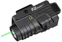 Linterna negro con Laser verde de 800 lumen recargable para pistola Glock y Riel Picatinny 