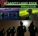 LUCES QUIMICAS GLOW STICK 6" DE 12 HORAS