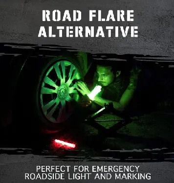 LUCES QUIMICAS GLOW STICK 6" DE 12 HORAS