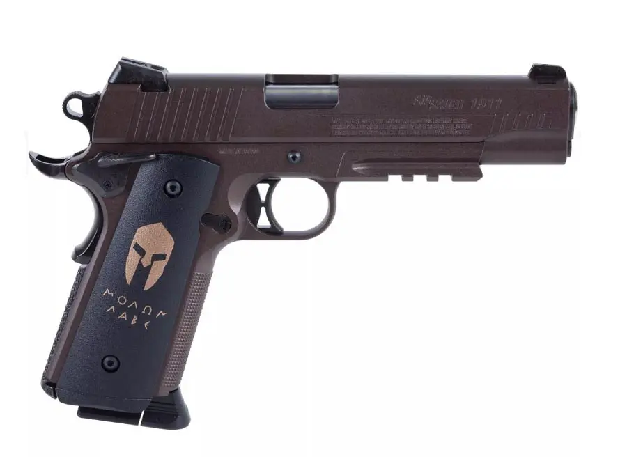 SIG SAUER 23B0052-0 AIRGUNS 1911 SPARTAN BLOWBACK CAL 4.5mm STEEL BB CO2 16RND