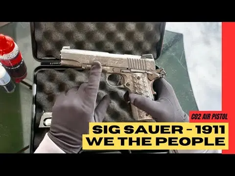 SIG SAUER 1911WPT BB CO2 4.5mm BLOWBACK