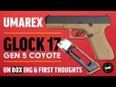 UMAREX 2280288 GLOCK17 COYOTE GEN5 CAL 4.5mm 18RND STEEL BB CO2