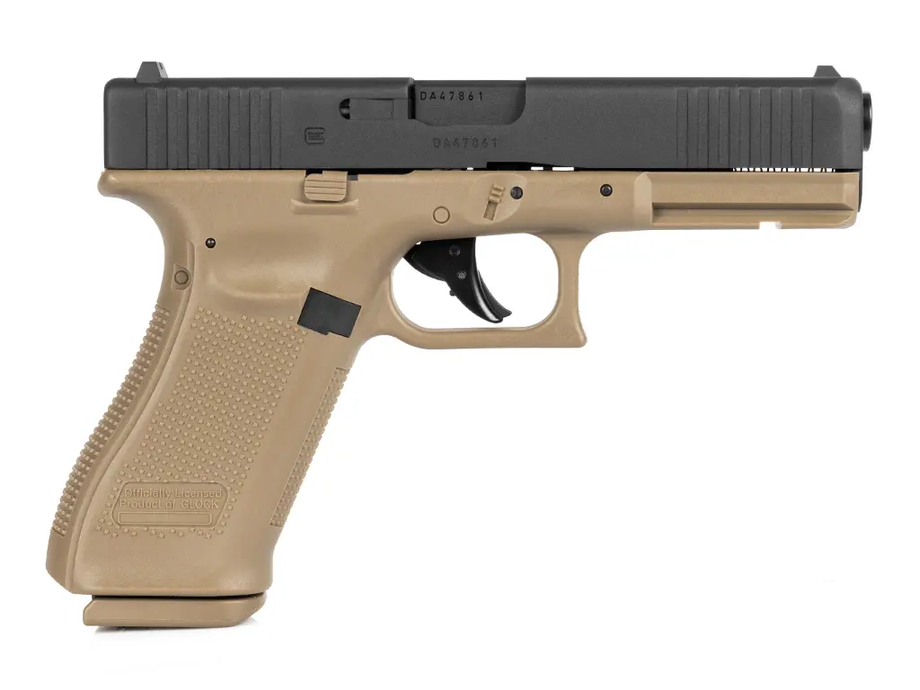 UMAREX 2280288 GLOCK17 COYOTE GEN5 CAL 4.5mm 18RND STEEL BB CO2