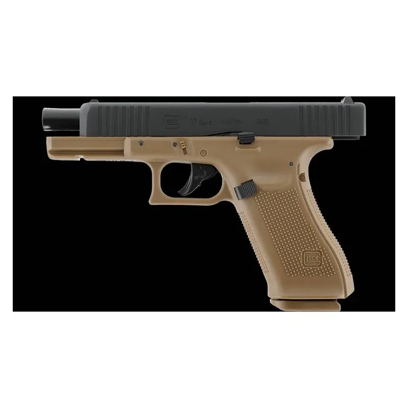 UMAREX 2280288 GLOCK17 COYOTE GEN5 CAL 4.5mm 18RND STEEL BB CO2