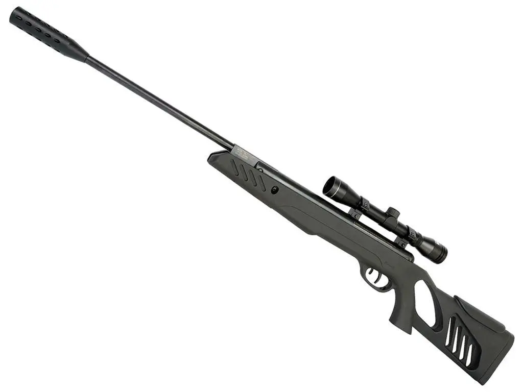 SWISS ARMS CYBERGUN 288728-US BARREL AIR RIFLE 4X32 SCOPE (BLACK)