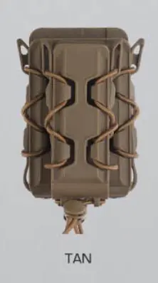 Wosport MG-92T All terrain Combo Mag Pouch Tan 