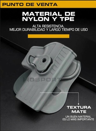 WOSPORT Funda (mano derecha) para RELOJ (Apto para WE/Marui/KJW)