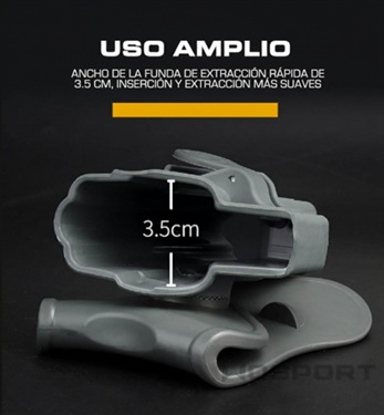 WOSPORT Funda (mano derecha) para RELOJ (Apto para WE/Marui/KJW)