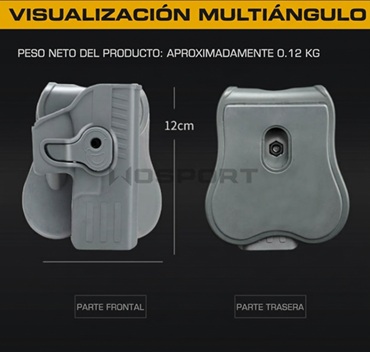 WOSPORT Funda (mano derecha) para RELOJ (Apto para WE/Marui/KJW)