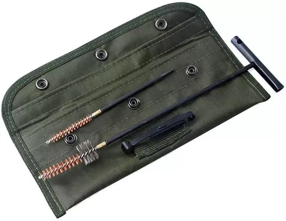 KIT DE LIMPIEZA DE ARMAS, INCLUYE ACEITE DE ARMA