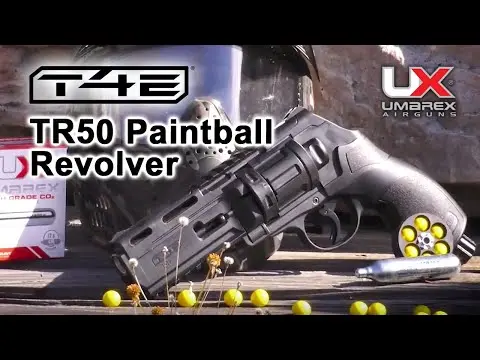 T4E TR50 .50 CAL PAINTBALL REVOLVER PISTOL