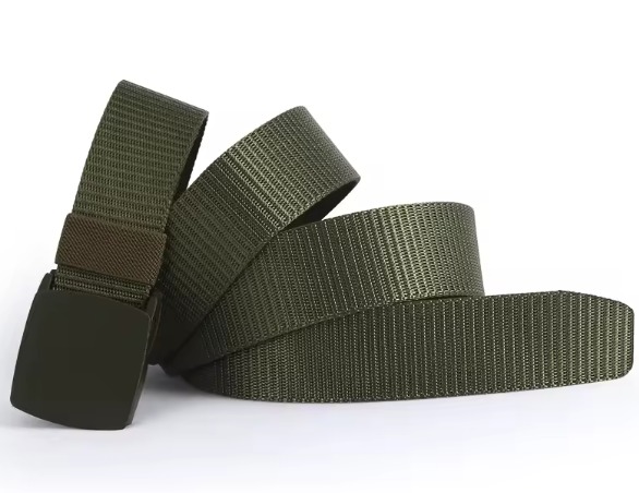 [1652053416849] CORREA DE HEBILLA PLASTICO VERDE                            