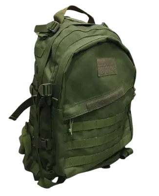 [2564165450] MOLLE 007 MOCHILA CORDURA VERDE                         