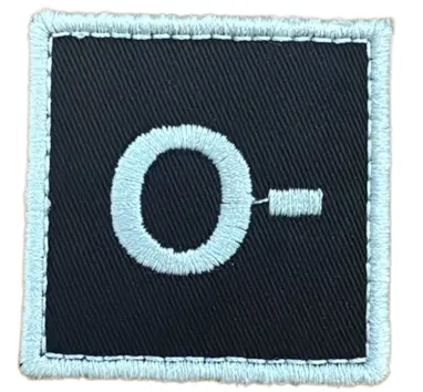 [50010858] PN PARCHE O-/AZUL                                              