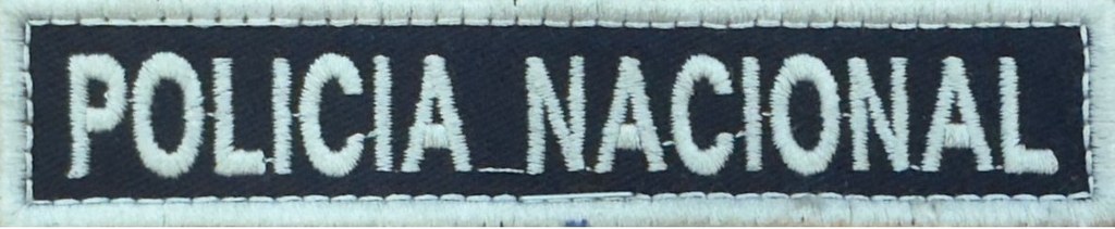 [50010862] PARCHE POLICIA NACIONAL AZUL                                