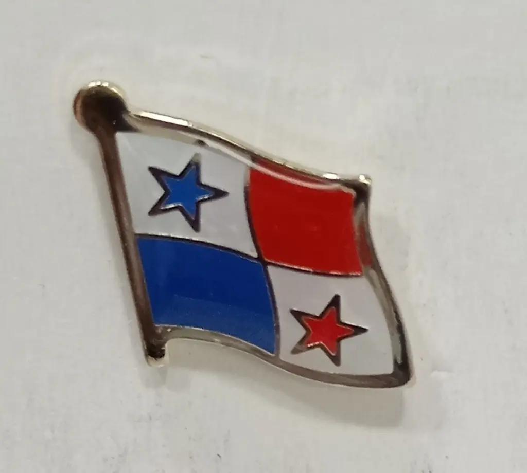 [7453010913502] PIN BANDERA PANAMA CHICA JB-01                              