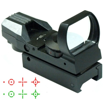[67411072632] TACTICAL 4RECTICLE SIGHT RED/GREEN                          