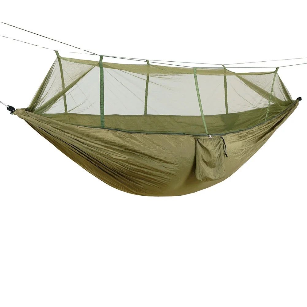 [2100003061703] HAMACA CON MOSQUITERO VERDE
