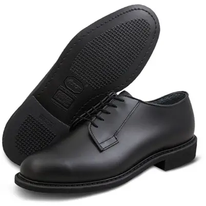 [805619573613] ALTAMA 609001 OXFORD LEATHER SHOES BLACK  (#5)