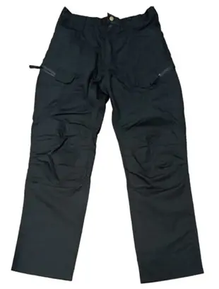 [10101032] PANTALON LARGO BLACK (#36)