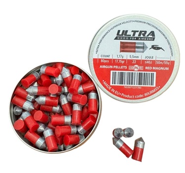 [7453071221783] ULTRA 80URM55 RED MAGNUM 5.5-.22CAL