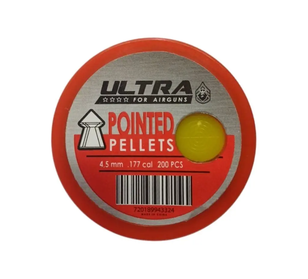 [720189943324] ULTRA PELLETS 4.5MM .177 CALI. 200 PCS