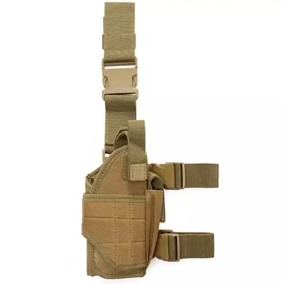 [470454257175] PORTA ARMA P/PIERNA COYOTE