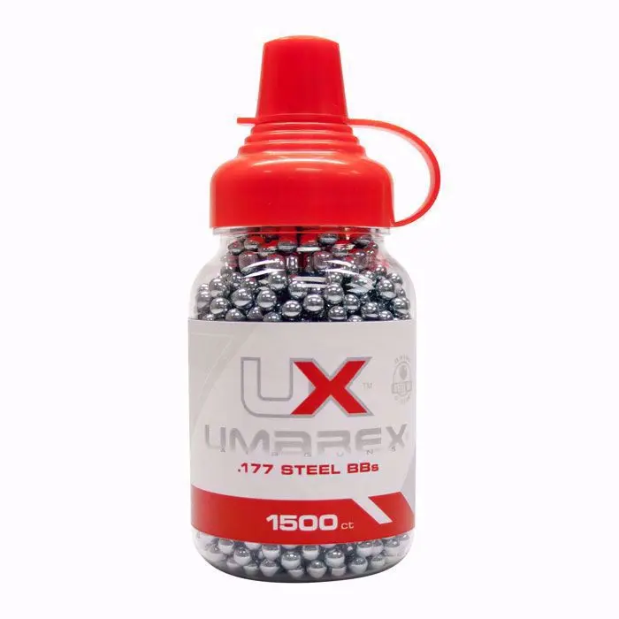
UMAREX 2252549 STEEL BBs FOR AIRGUNS 1500 COUNT