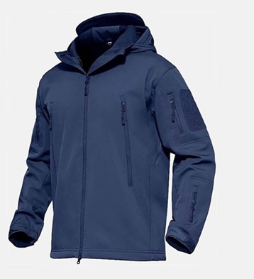 [TJ582DNYL] JACKET IMPERMEABLE NAVY (M)