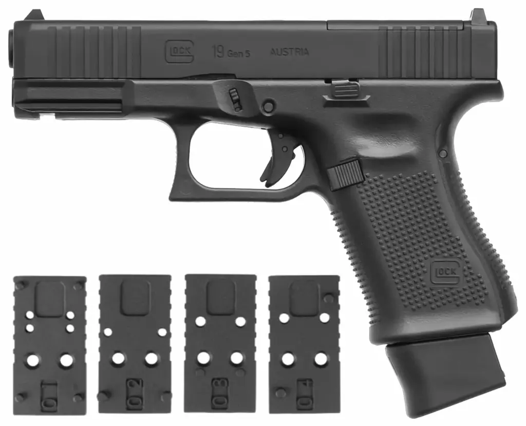 [723364552304] UMAREX 2255230 GLOCK 19 GEN5 MOS BLOWBACK CO2 AIRGUN 1.77 CAL STEEL BB 17RD