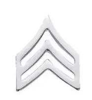 [7453071139521] PIN SARGENTO II PLATEADO