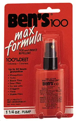 [044224102058] ROTHCO 7728 BEN´S 100 MAX DEET INSECT REPELLENT SPRAY 1.25 ONZAS