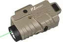 [X004URNOSP] Linterna coyote con Laser rojo de 800 lumen recargable para pistola Glock y Riel Picatinny  