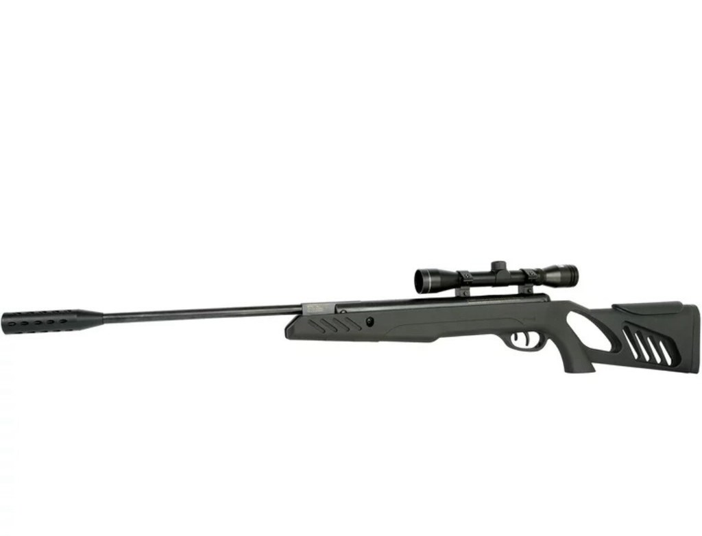 [3559962887282] SWISS ARMS CYBERGUN 288728-US BARREL AIR RIFLE 4X32 SCOPE (BLACK)