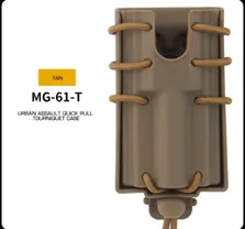 [MG-61-T] Wosport MG61 Urban Assault Tourniquet Pouch  (TAN)