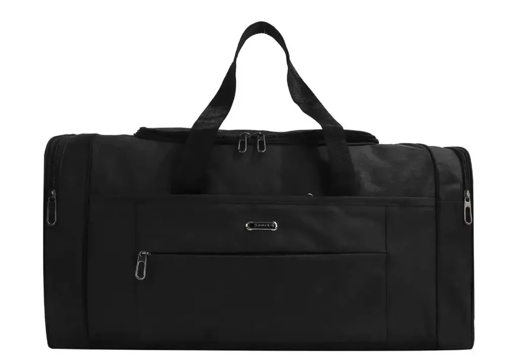 [45656456498666] MALETIN DEPORTIVO NEGRO 70x27x37 cm 