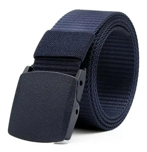 [1652053416850] CORREA DE HEBILLA PLASTICO AZUL                             