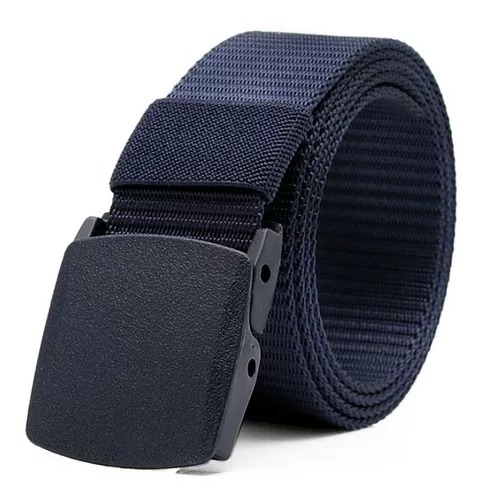 [1652053416850] CORREA DE HEBILLA PLASTICO AZUL                             