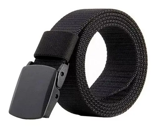 [1652053416851] CORREA DE HEBILLA PLASTICO NEGRO                            