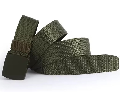 [1652053416849] CORREA DE HEBILLA PLASTICO VERDE                            