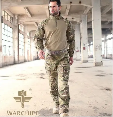 WARCHIEF QZ00101 COMBAT SHIRT Y PANTALON MULTICAM                      