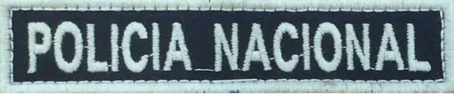 [7453081933300] PARCHE POLICIA NACIONAL VELCRO                              