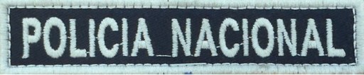 [7453081933300] PARCHE POLICIA NACIONAL VELCRO                              