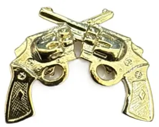 [7453010913519] PIN PISTOLITA DORADO                                              