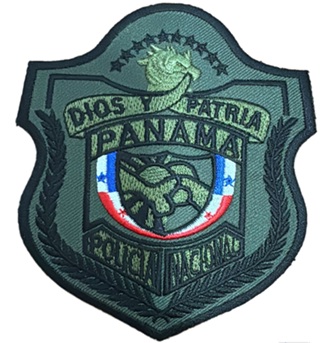 [7453051838758] PN INSIGNIA POLICIA FATIGA VERDE S/V                        