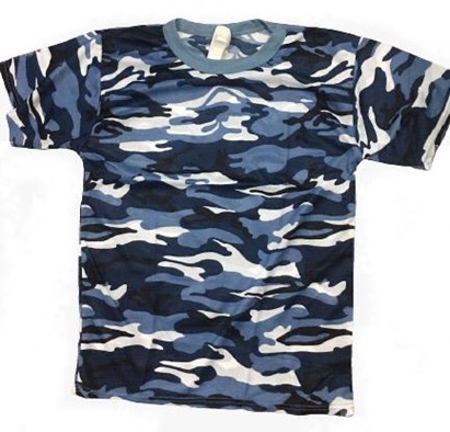 SWEATER CAMO BLUE